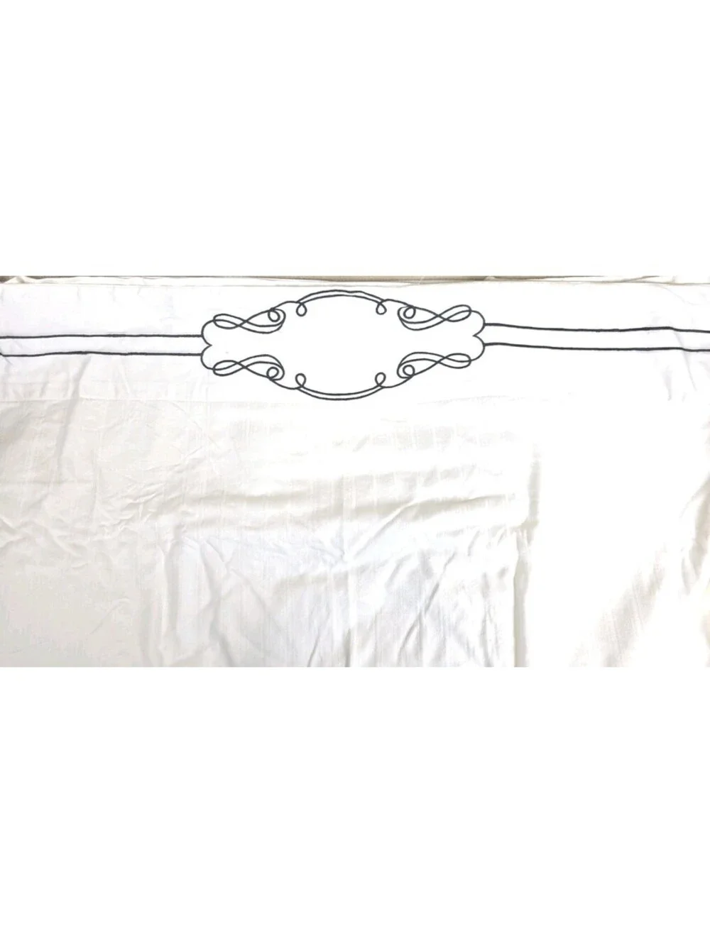 vintage embroidered bed sheets Linens
